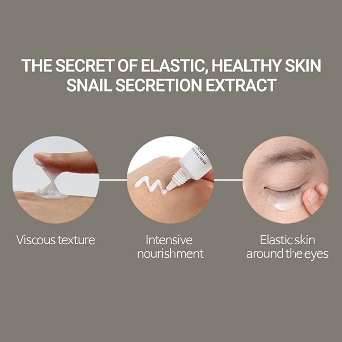 SCINIC Snail Matrix Eye Cream All Skin Types Women Hypoallergenic Moist (30ml)-VivaGrace Women