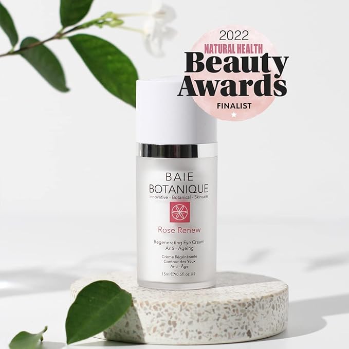Baie Botanique Anti-Aging Eye Cream 15ml, Edelweiss Stem Cells, Low Molecular Hyaluronic Acid Multi Award Winning - 100% Natural, 70% Organic-VivaGrace Women