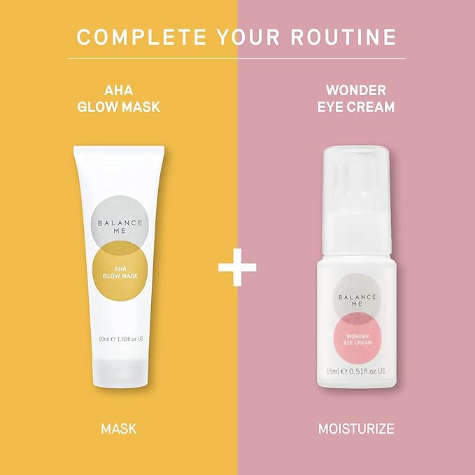 Balance Me Wonder Eye Cream, With Hyaluronic Acid, Reduces Dark Circles & Puffiness, Anti-Ageing & Hydrating Eye Gel, For All Skin Types, 100% Natural, Vegan & Cruelty Free Made In UK, 0.5 Fl Oz-VivaGrace Women