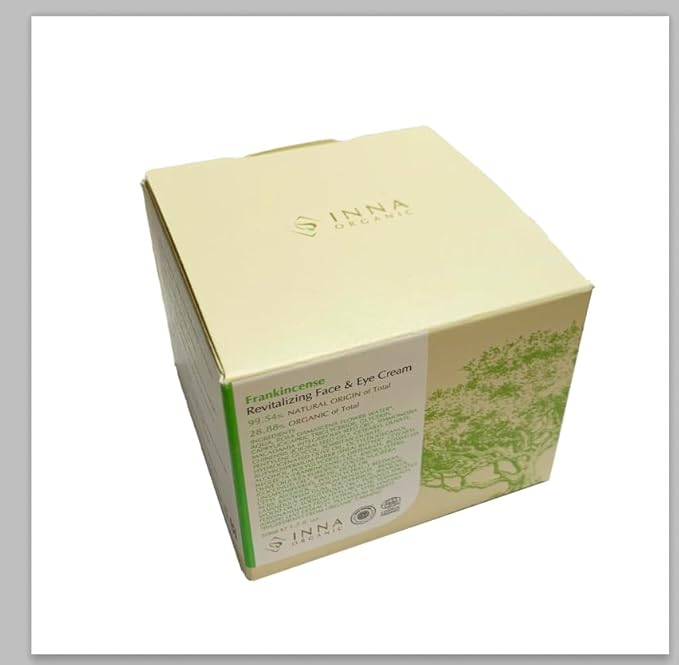FRANKINCENSE REVITALIZING FACE & EYE CREAM, Anti-aging, Wrinkle Care, Moisturizing, Luxury Clean Beauty, Certified Organic, 1.7 fl.oz.-VivaGrace Women