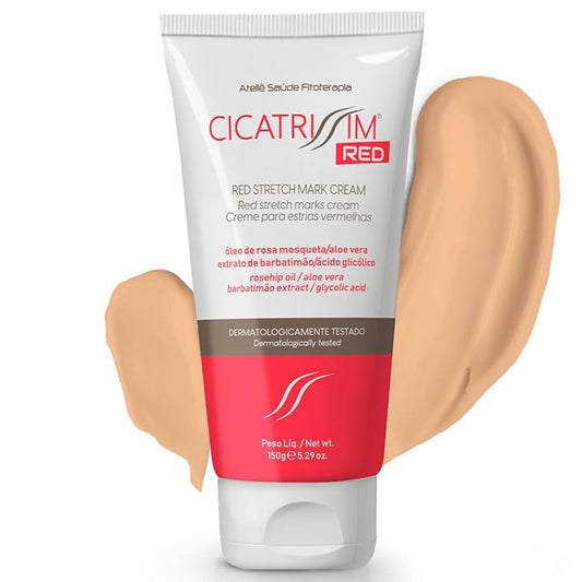 Cicatrissim Red For Removal of Red and Purple Stretch Marks - Innovative Formula With Pure and Powerful Natural Ingredients From Brazilian Flora - For All Skin Types.-VivaGrace Women