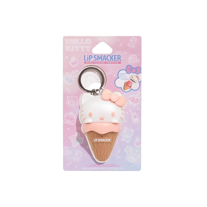 Lip Smacker Hello Kitty Ice Cream Lip Balm | Sanrio Collection | Gifts-VivaGrace Women
