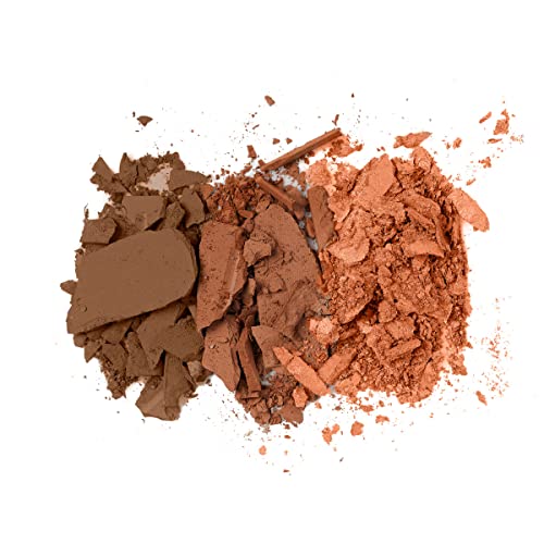 Contour Palette True Complexion, Dark To Deep, With Nose Cleaning Brush, Sculpting Palette Highlighting Powder Contouring Palette, Blendable Shades For Definition [Pack Of 2]-VivaGrace Women