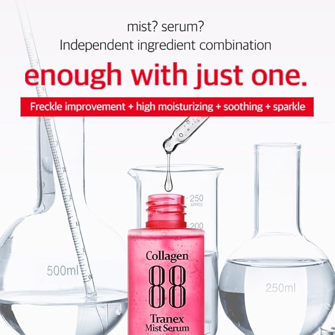 Collagen Double Eight Facial Mist Serum 100ml – Hydrating Face Mist & Makeup Setting Spray with Deep Collagen Barrier Protection for Long-Lasting Moisture & Radiant Skin-VivaGrace Women