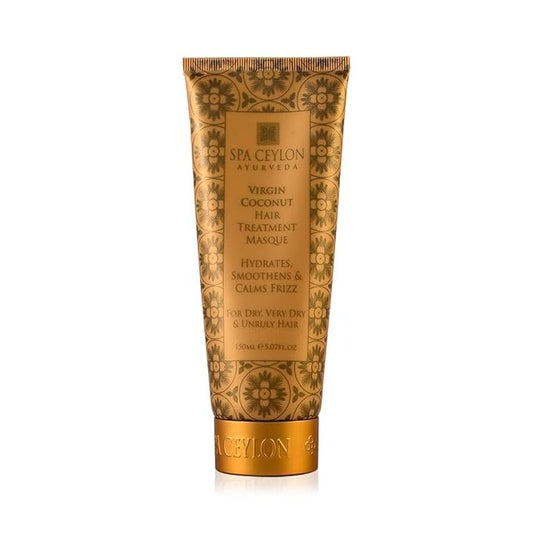 SPA CEYLON Virgin Coconut Hair Treatment Masque | Deep Conditioning | Hair Repair | 100% Vegan & Vegetarian | Best for Dry, Very Dry & Unruly Hair-VivaGrace Women