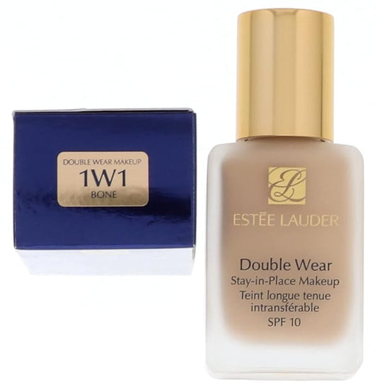 Estée Lauder Double Wear Stay-in-Place 24-Hour Long-Wear Matte Foundation, 1.0 oz, 1W1 Bone-VivaGrace Women