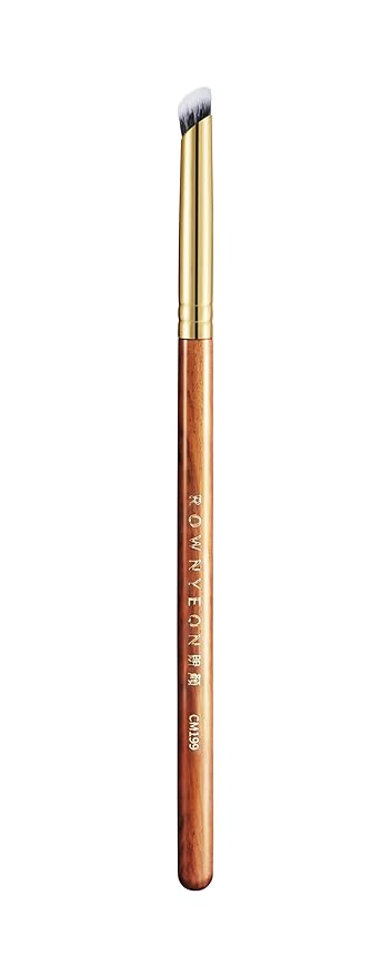 Desert Oak Series MicroBlur Tap Concealer - 6mm Finger-Tip Precision Brush for Tear Troughs & Acne Spots, Vegan Nylon, Bubinga Handle (CM 199)-VivaGrace Women