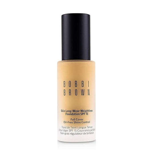 Bobbi Brown Skin Long-Wear Weightless Foundation Broad Spectrum SPF 15 - Natural Tan (4.25) - 1 fl oz/30 ml-VivaGrace Women