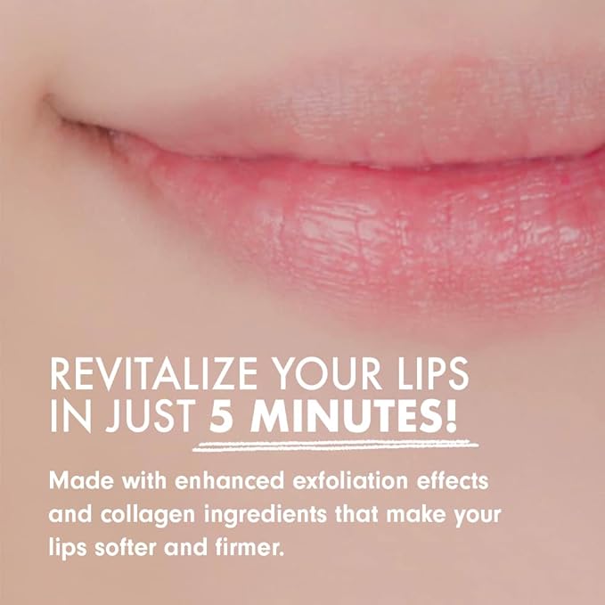 UNPA Bubi Bubi Bubble Lip Scrub Red 0.33 Fl Oz| Lip Bubble Moisturizer & Lip Scrubber | Lip Care Products for Lip Repair & Lip Lightening | Lip Scrubs Exfoliator & Moisturizer | Korean Lip Moisturizer-VivaGrace Women