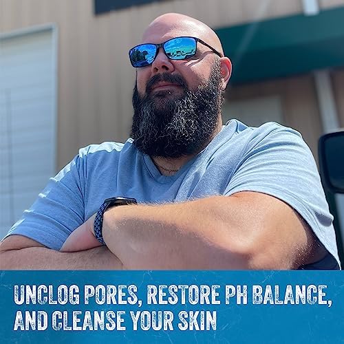 Mountaineer Brand Bald Head Care Detox Mask for Men | All Natural Exfoliator & Moisturizer with Bentonite Clay & Charcoal | Step 5 Head, Face, Skin Cleansing Mask for Soft Fresh Skin | Unscented 4oz-VivaGrace Women