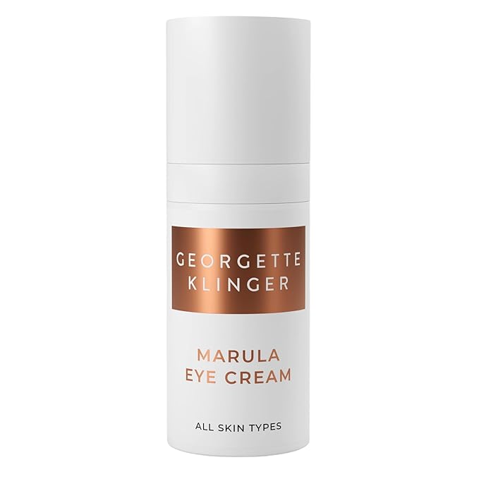 Georgette Klinger Marula Eye Cream - Anti-Aging, Caffeine-Infused Gentle Formula - Reduces Redness, Puffiness, and Dark Circles, while Hydrating and Brightening Skin - 1/2 oz-VivaGrace Women