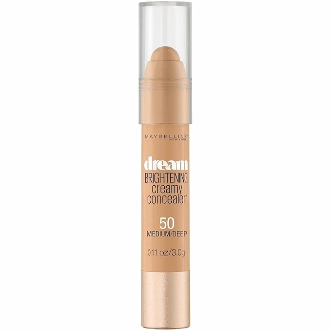Maybelline New York Dream Brightening Creamy Concealer, Medium/Deep, 0.11 oz.-VivaGrace Women