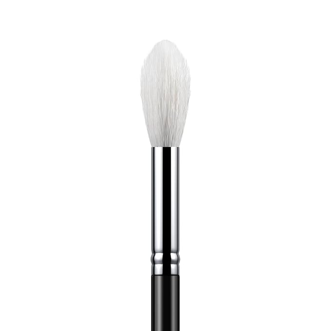 Eyeshadow Brush Fluffy Big Blending Brush Goat Bristles Soft Smugde for Powder Cream Liquid Eyeshadow for Eye Makeup Black (E838)-VivaGrace Women