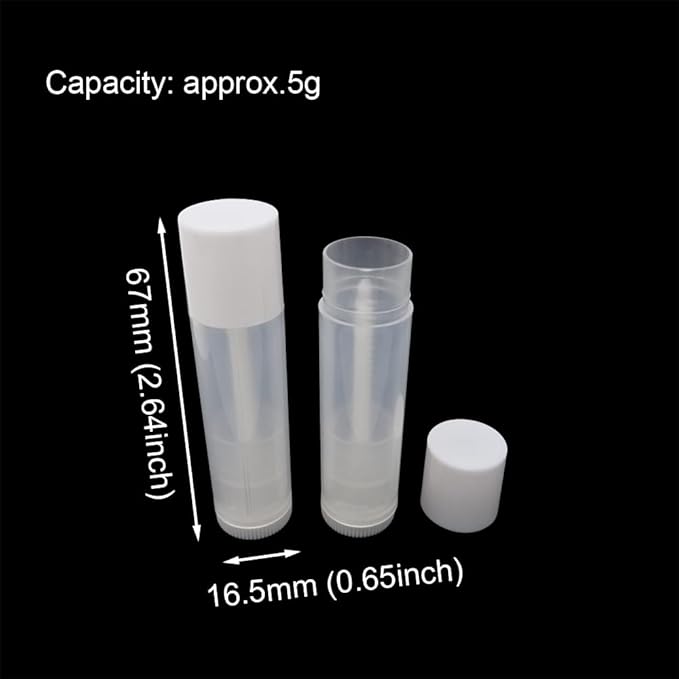 Honbay 30PCS 5g Clear Empty Lip Balm Containers Empty Tubes-VivaGrace Women