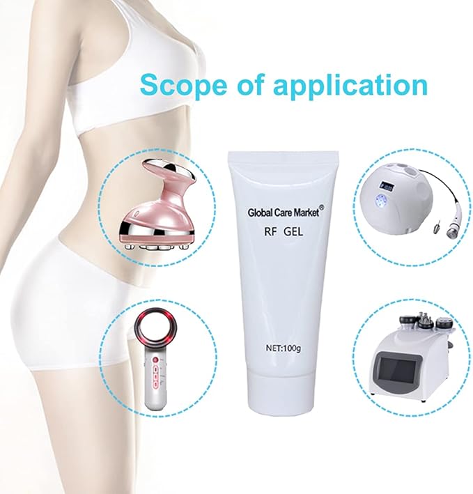 RF GEL – Skin Cooling and Lubrication Gel for Use with Radiofrequency Treatment Devices-VivaGrace Women