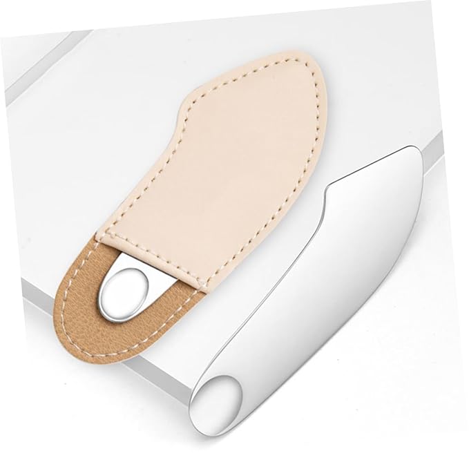 Beavorty Makeup Spatula Foundation Shovel Toning Stick Stainless Steel Liquid Foundation Scraper Makeup Tool (handheld Foundation Shovel Set Mirror Light Stainless Steel Mix-VivaGrace Women