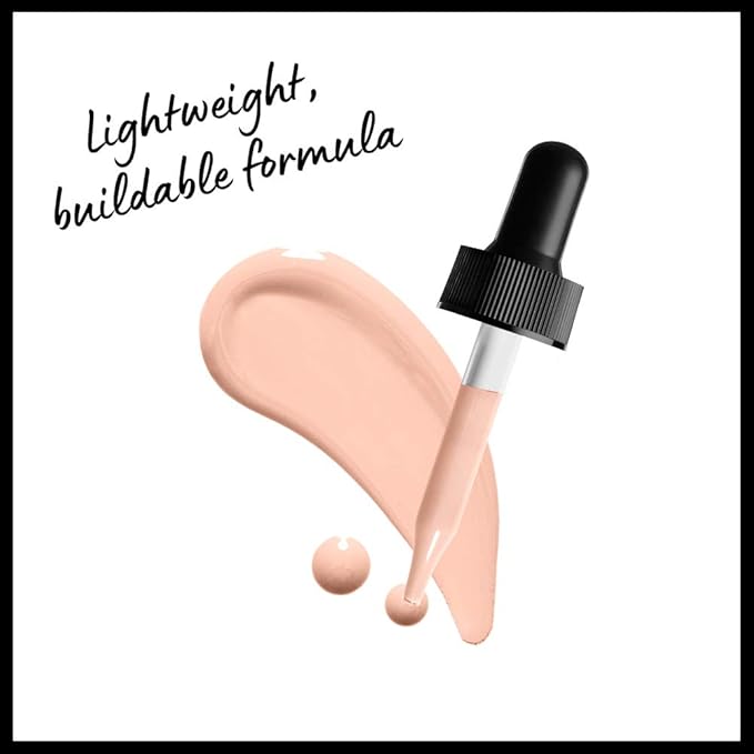 NYX PROFESSIONAL MAKEUP Total Control Pro Drop Foundation, Skin-True Buildable Coverage - Light Porcelain-VivaGrace Women
