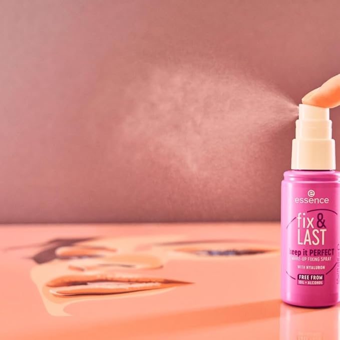 essence | Fix & Last Keep It Perfect Makeup Fixing Spray | Weightless, All-Day Setting | Vegan & Cruelty Free-VivaGrace Women