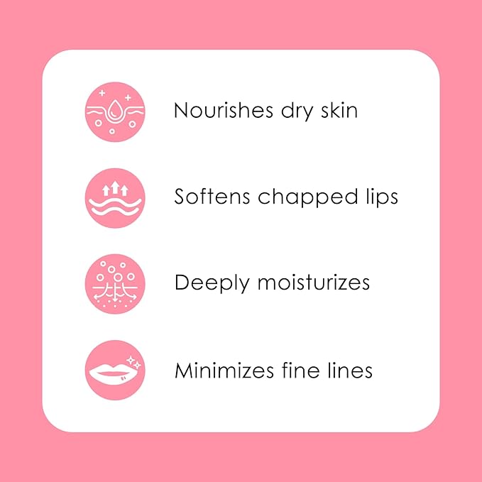Lip Mask Hydrating - Plump & Repair Dry Lips | Lip Mask Overnight - Infused with Hyaluronic Acid & Vitamin E | Lip Sleeping Mask - Wake Up to Soft, Smooth Lips, 0.7 oz-VivaGrace Women