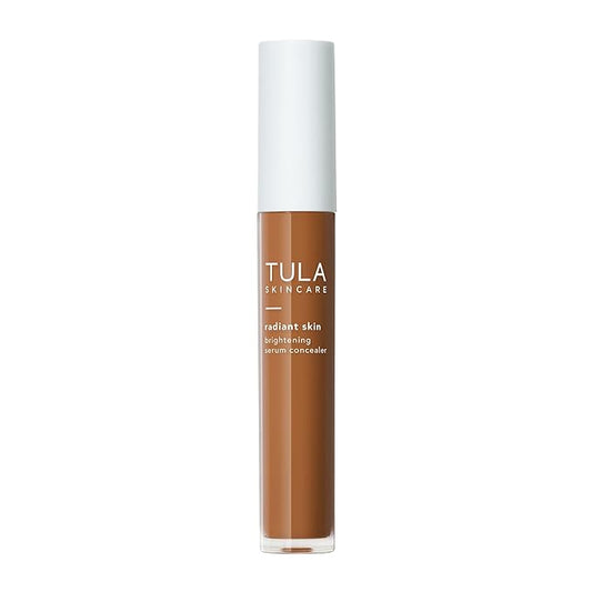 TULA Skin Care Radiant Skin Brightening Serum Concealer - Conceals Dark Circles & Discoloration, Longwearing & Crease-Resistant, Brightens the Appearance of Skin Over Time, Shade 160, 0.18 fl oz.-VivaGrace Women