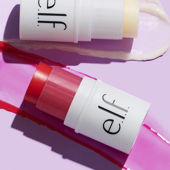 e.l.f. Bite-Size Lip Balm, Moisturizing Formula for Smoother & Softer Lips, Mini Tinted Chapstick, Coconut, 0.13 Oz-VivaGrace Women