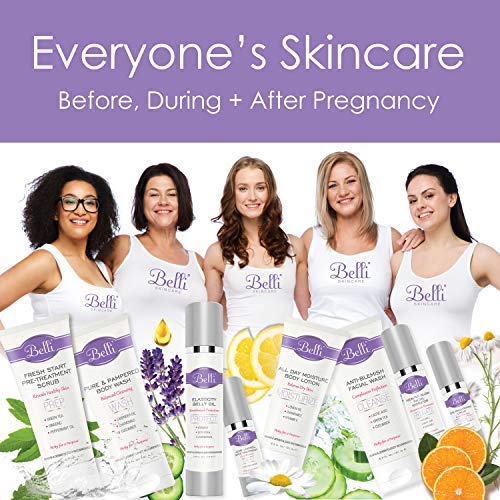 Belli Pregnancy Stretch Mark Belly Oil: 3.8 Ounces of Essential Maternity Skin Care with Vitamin E for Healthy Skin, Scar Protection, and OB-GYN, Dermatologist Recommended-VivaGrace Women