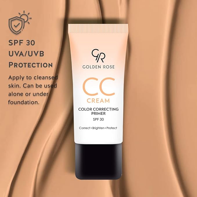 Golden Rose Makeup CC Cream Color Correcting Primer - (Orange)-VivaGrace Women