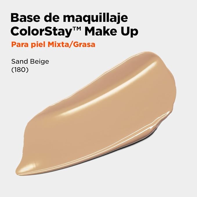 Revlon Colorstay Liquid Makeup Foundation with Pump - 180 Sand Beige-VivaGrace Women