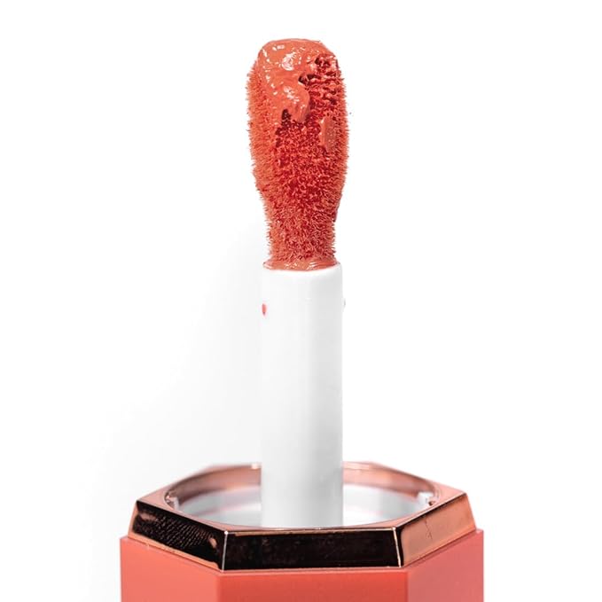 Palladio Liquid Blush for Cheeks & Lips 2-in-1 Makeup Face Blush, Weightless Cream Formula, Smudge Proof Long-Wearing Pigmented Blush, Natural Look Makeup Face Blushes, Dewy Finish, Sunny Coral-VivaGrace Women
