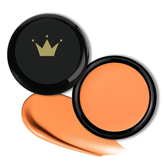 Kaely Color Correcting Concealer,Cream Pot Concealer Full Coverage,under Eye Concealer Palette for Conceals Dark Circles,Waterproof Foundation Face Makeup,12 Orange-VivaGrace Women