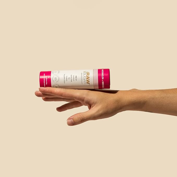 Raw Sugar Watermelon + Fresh Mint Nourishing Body Love Bundle - Body Wash, Body Scrub, Lip Balm & Deodorant, Clean, Made with Plant-Derived Ingredients, Formulated without Sulfates and Parabens-VivaGrace Women