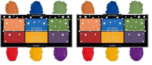 wet n wild Fantasy Makers Paint Palette Rainbow (Pack of 2)-VivaGrace Women