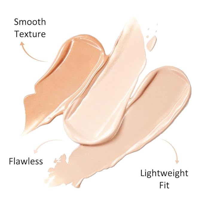 Kaely 2Pcs Tri Color Concealer Pot,Color Correcting Concealer for Dark Circles Spots,Cream Concealer Full Coverage,Foundation Contour Makeup Palettes,under Eye Brightener corrector de ojeras,01-VivaGrace Women