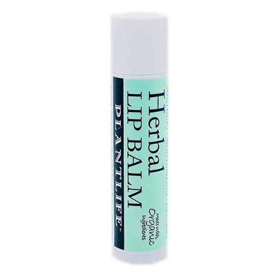 Plantlife Herbal Lip Balm - Organic Lip Balm Made with Beeswax, Calendula & Chamomile - Soothing Lip Balm for Chapped Lips - Helps Moisturize Lips & Works on Minor Cuts & Scrapes - Made in California-VivaGrace Women