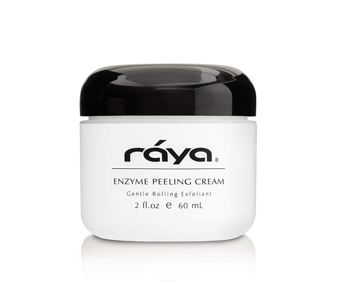 RAYA Enzyme Peeling Facial Cream (109) | Gentle, Exfoliating Treatment for Sensitive Skin | Cleanses, Polishes, and Improves Complexion-VivaGrace Women