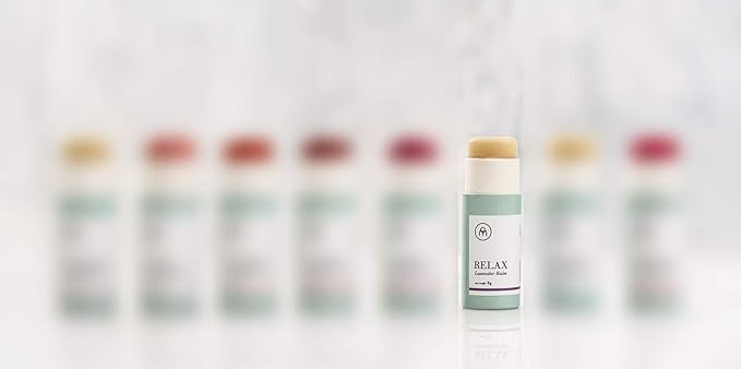 Coconut Matter Mood Lip Balm – Handmade Vegan Coconut Oil Lip Balm with Lavender Scent - Hydrating Lip Balm with Natural Coconut Oil, RELAX-VivaGrace Women