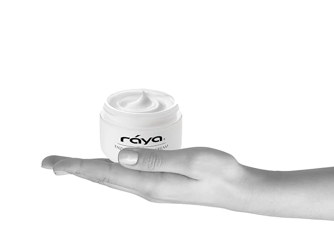 RAYA Enzyme Peeling Facial Cream (109) | Gentle, Exfoliating Treatment for Sensitive Skin | Cleanses, Polishes, and Improves Complexion-VivaGrace Women