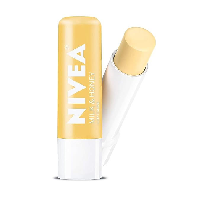 NIVEA A Kiss of Milk & Honey Natural Defense & Soothing Lip Care 0.17 oz-VivaGrace Women