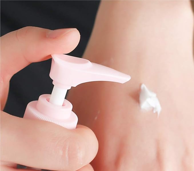 Vitog Travel Bottles Kit, TSA Approved Leak Proof Portable Toiletry Containers Set, Clear PET Flight Size Cosmetic Containers for Lotion, Shampoo, Cream, Soap, Set of 11-VivaGrace Women