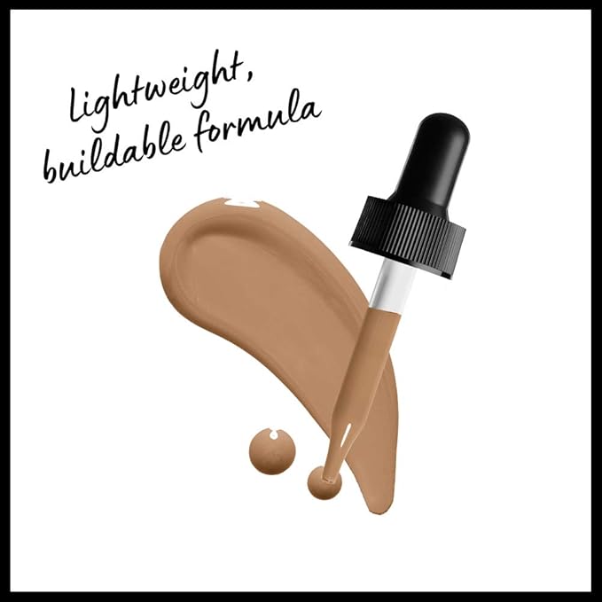 NYX PROFESSIONAL MAKEUP Total Control Pro Drop Foundation, Skin-True Buildable Coverage - Caramel-VivaGrace Women