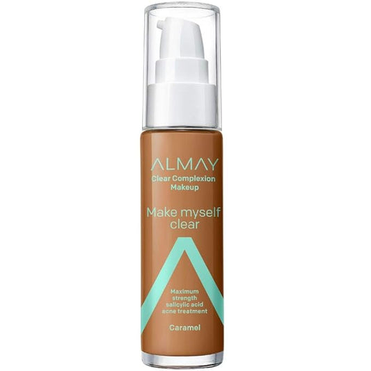 Almay Clear Complexion Makeup, Hypoallergenic, Cruelty Free, Dermatologist Tested Foundation, 1oz-VivaGrace Women