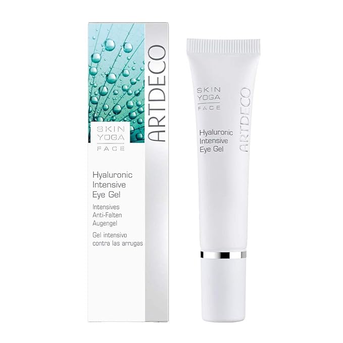 ARTDECO Hyaluronic Intensive Eye Gel - hydrating gel for eyes - reduces fine lines, wrinkles, imperfections & signs of tiredness - long-lasting effect - facial skin care products - eye cream - 0.50 Oz-VivaGrace Women