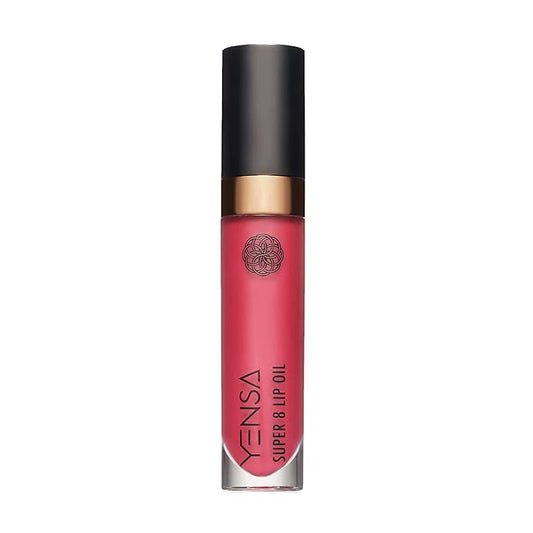 YENSA Super 8 Lip Oil, Natural Korean Moisturizing Gloss, No-Sticky Transparent Formula For Hydrating Lip Care (Boss Berry) .22 fl oz-VivaGrace Women