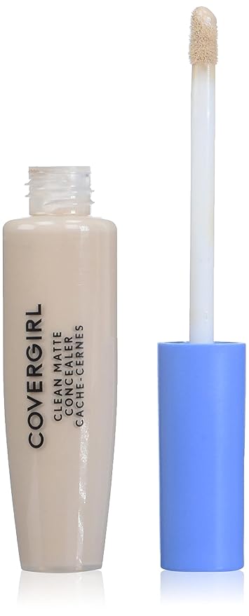 COVERGIRL - Clean Matte Concealer, Oil-Free, Lightweight Formula, Blendable, Natural-Looking Coverage, 100% Cruelty-Free-VivaGrace Women