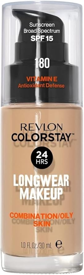 Revlon Colorstay Liquid Makeup Foundation with Pump - 180 Sand Beige-VivaGrace Women