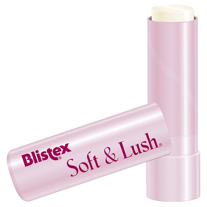 Blistex Soft & Lush Lip Protectant, 0.13 Ounce Tube – Softens & Conditions, Creamy Smooth Texture, Hydrating Lip Balm, Daily Lip Hydration,-VivaGrace Women