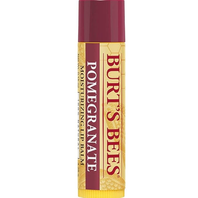 Burt's Bees Replenishing Lip Balm with Pomegranate Oil, 0.15-Ounce (Pack of 6)-VivaGrace Women