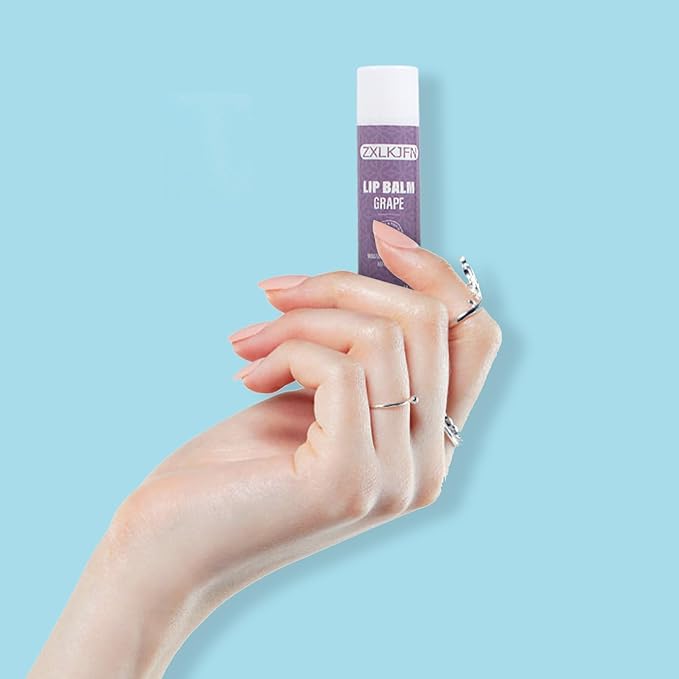 Organic Lip Balm Set - 3 Flavors - 100% Natural Moisturizer for Cracked & Dry Lips Smooth and Supple Lips - Non-GMO-VivaGrace Women