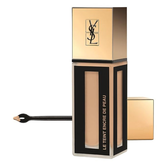 Yves Saint Laurent Fusion Ink Foundation Spf 18 - Br40 Rosy Beige, 0.84 Ounce-VivaGrace Women