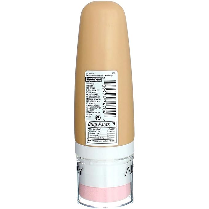 Almay Best Blend Forever Foundation, Neutral, 1 fl. oz., SPF 40 Broad Spectrum-VivaGrace Women